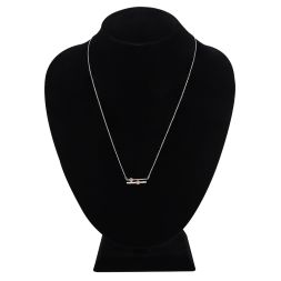Enticing Platinum Delicate Necklace