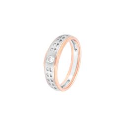 Vibrant Dual Metal Ring For Men