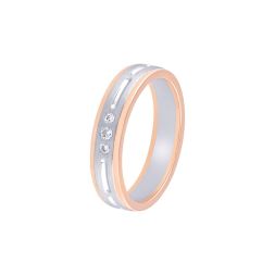 Meticulous Dual Metal Ring For Men