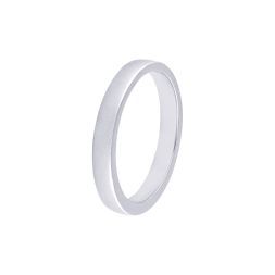 Subtle Platinum Men's Finger Band