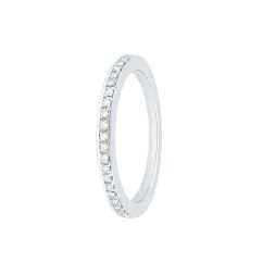 Contemporary Platinum Diamond Ring