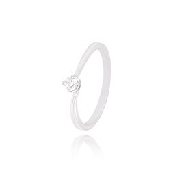 Keepsake Platinum and Diamond Finger Ring