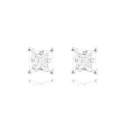 Square Diamond Stud