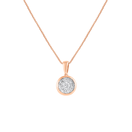 Gorgeous Geometric Rose Gold Necklace