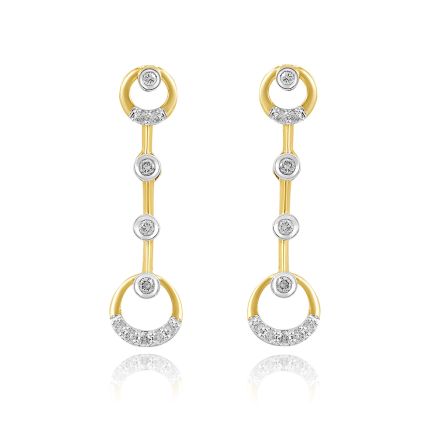 Elegance of Circle Astra Earrings