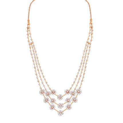 Brilliant Nakshatra Design Astra Diamond Necklace