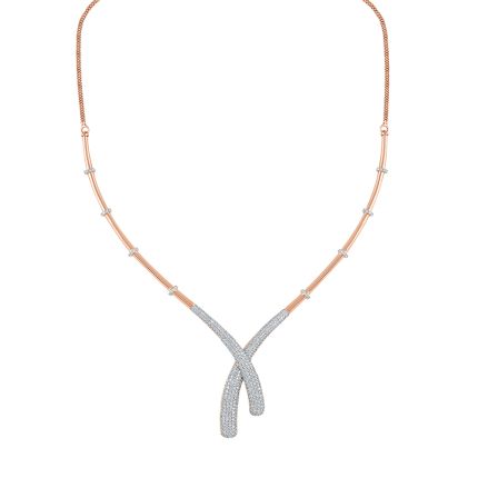 Dazzling Astra Diamond Necklace