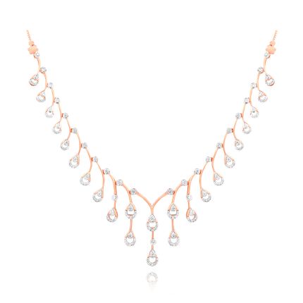 Geometric Elegance Collar Necklace