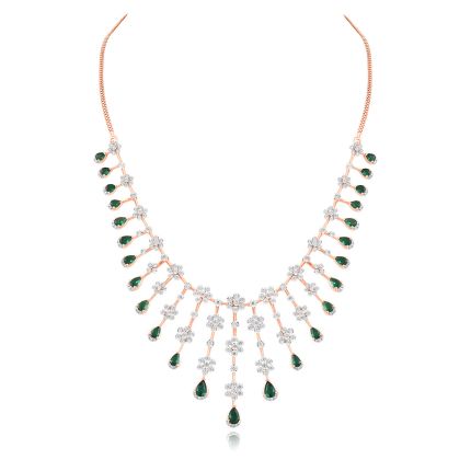 Blossom Radiance Floral Necklace