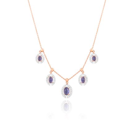 Minimalist Station Diamond Necklace