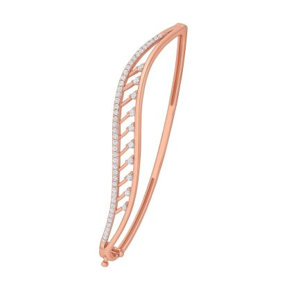 Blooming Rose Diamond Bracelet