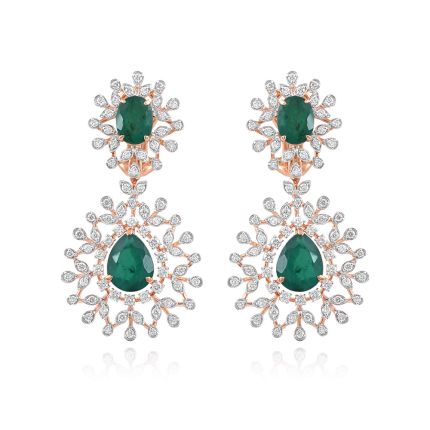 Charm and Grace Diamond Earrings