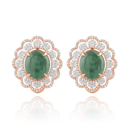 Elegant Bridal Diamond Earrings