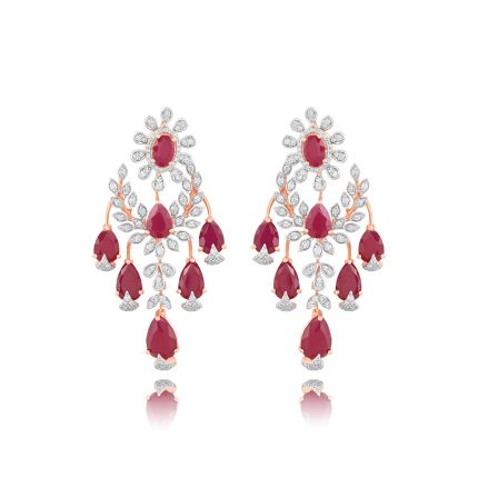 Glorious Diamond Bridal Earrings