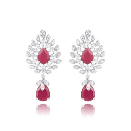 Love Drop Diamond Earrings