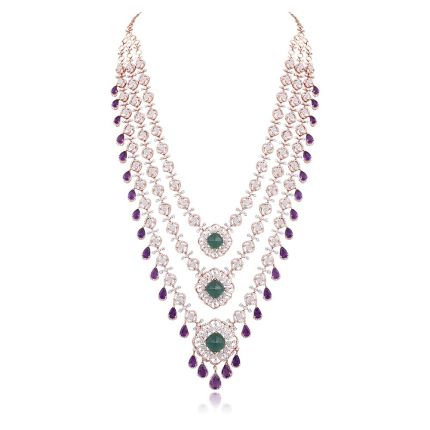 Floral Timeless Diamond Necklace