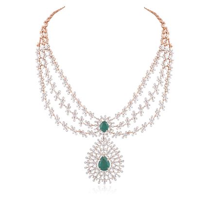 Charm and Grace Diamond Necklace