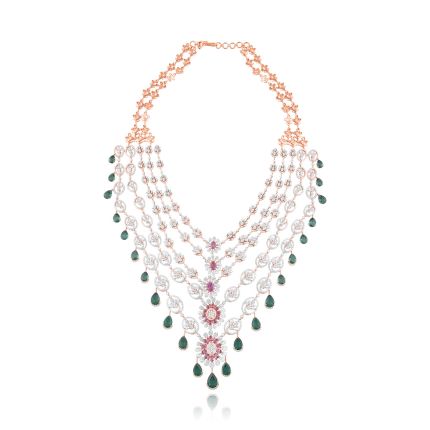 Royal Diamond Bridal Necklace