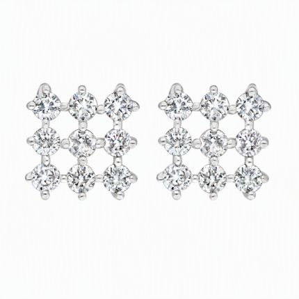 Delicate 18KT Rose Gold Earrings