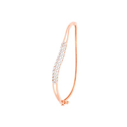 Rose Gold Romance Diamond Bracelet