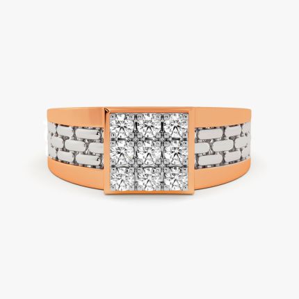 Titan Gleam 18KT Gold Ring