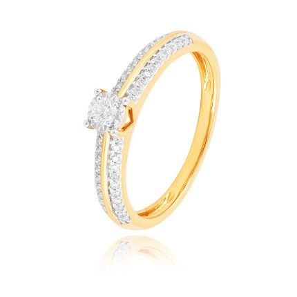 Blush Vine Yellow Gold Ring