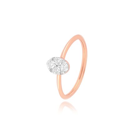 Lattice Gleam Diamond Ring