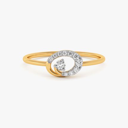 Classic Brilliance Yellow Gold Diamond Ring