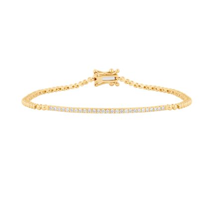 Radiant Link Design Diamond Bracelet