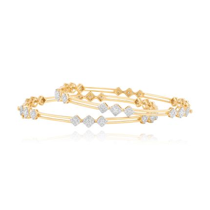 Miracle Diamond Bangle Set of 2