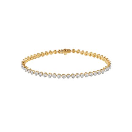 Graceful Diamond Studded Bracelet
