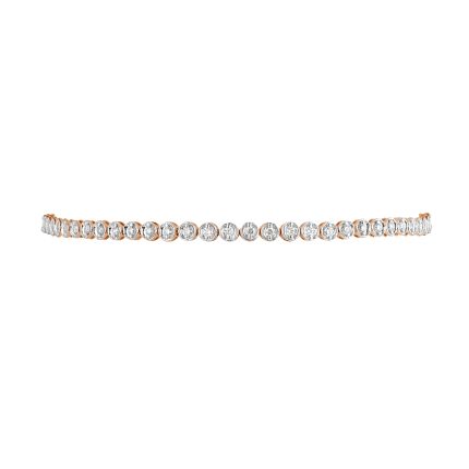 Stunning Rose Gold and Diamond Bracelet