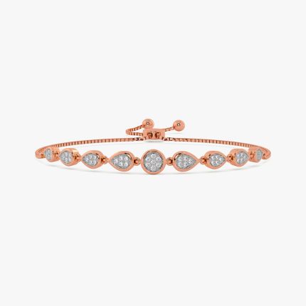 Delicate 14KT Rose Gold Bracelet