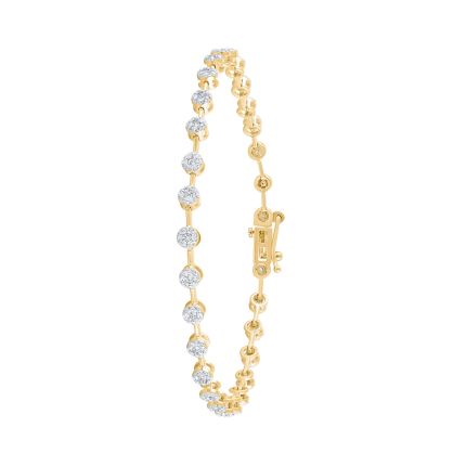 Glorious 18KT Rose Gold Composite Women Bracelet