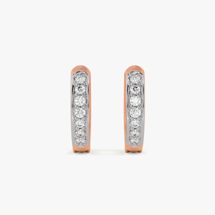 Rose Gold Hoop Earrings