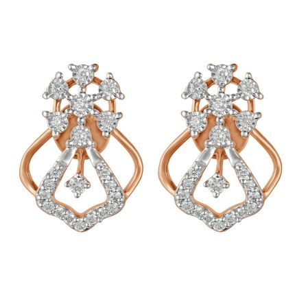 Gorgeous Diamond Stud Earrings
