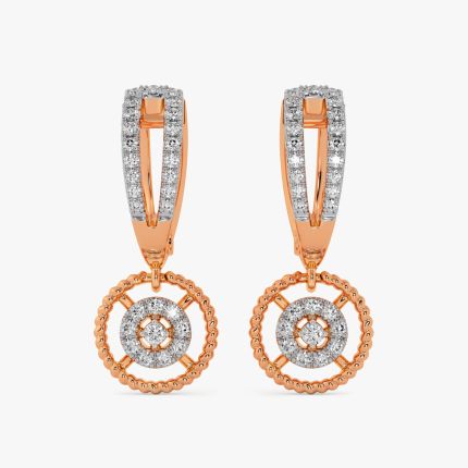 Breathtaking Diamond Danglers