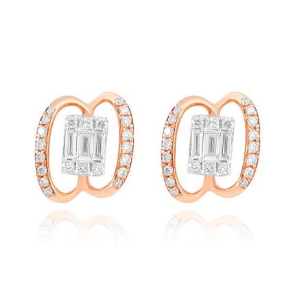 Rose Radiance Diamond Studs