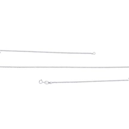 Minimalist Chain in 18KT White Gold