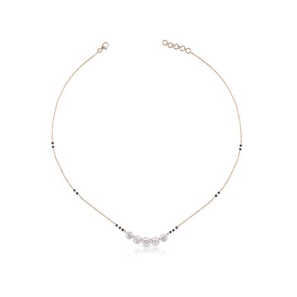 Trendy 18KT Yellow Gold Tanmaniya with Diamonds