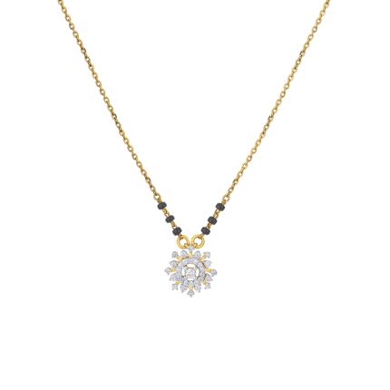 Chic Diamond and 18KT Yellow Gold Tanmaniya