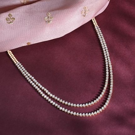Perfect Diamond Crown Star Necklace