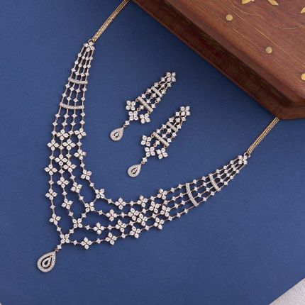 Timeless Elegance Diamond Necklace Set