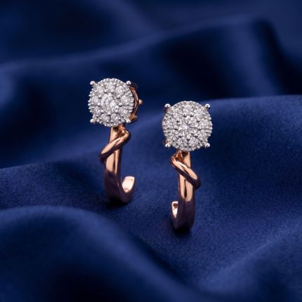 Stylish Diamond Earrings
