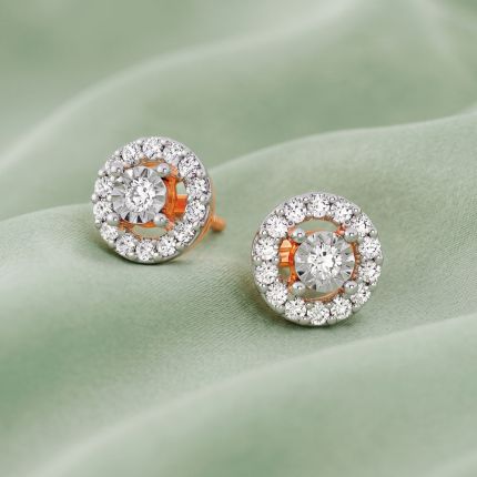 Stunning Rose Gold Astra Earrings