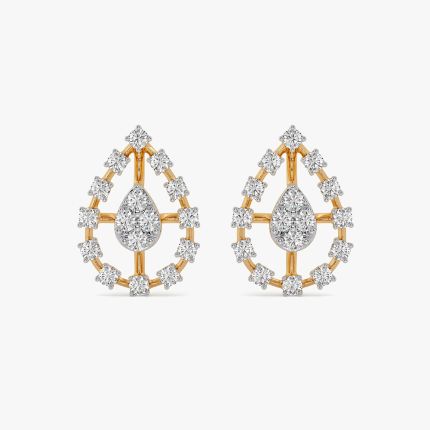 Grace Drop Yellow Stud Earring