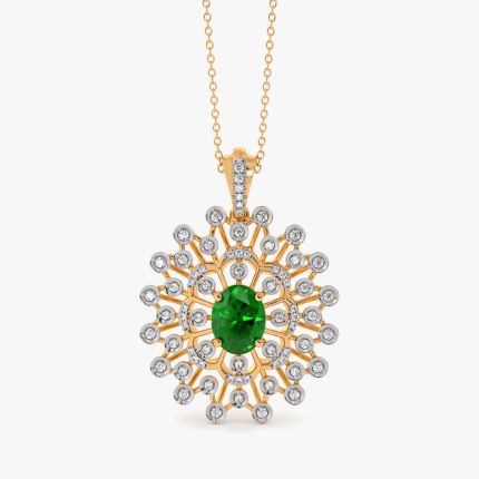 Alluring Diamond Pendant