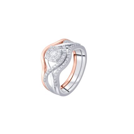 Exquisite 14KT Rose Gold Ring