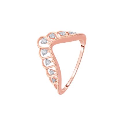 Triangle Design Diamond Ring