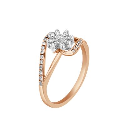 Classy Curved Ring in Gold